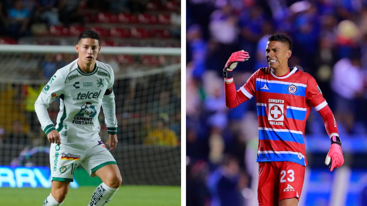 Liga MX: León de James Rodríguez recibe al Cruz Azul de Kevin Mier: ¿a qué hora es el partido HOY?