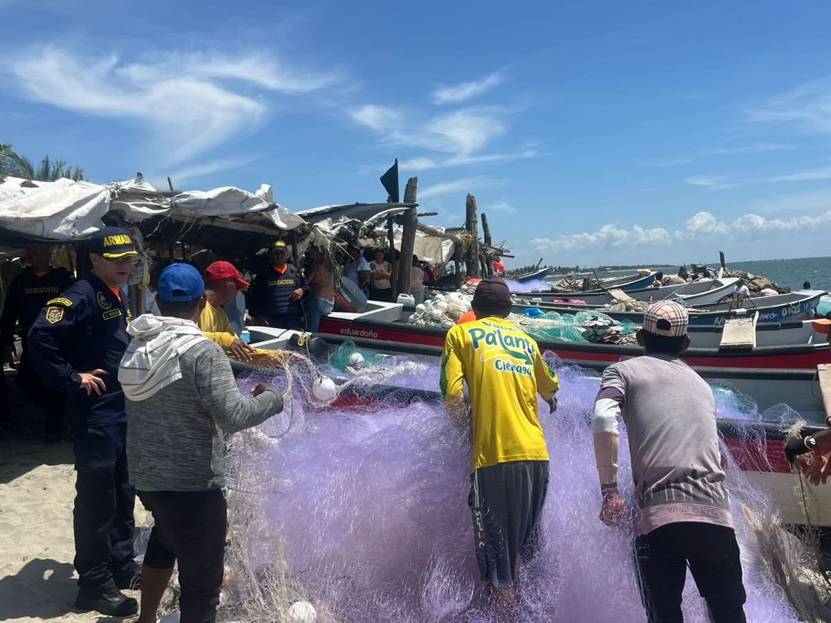 Hallados sanos y salvos pescadores reportados como desaparecidos en Tasajera, Magdalena