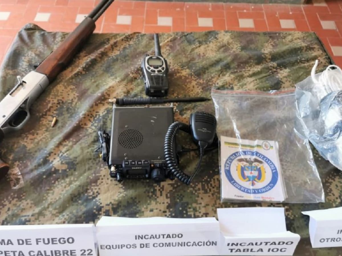 Capturaron a cinco presuntos integrantes del Clan del Golfo en Bolívar