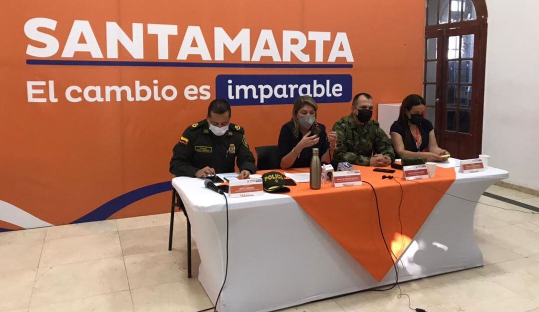 Consejo de seguridad en Santa Marta