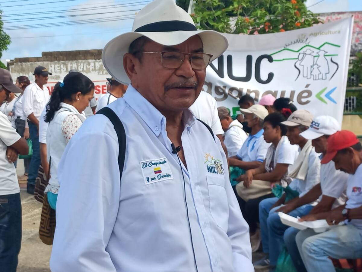 Problemas logísticos retrasan horario de movilización campesina en Sincelejo