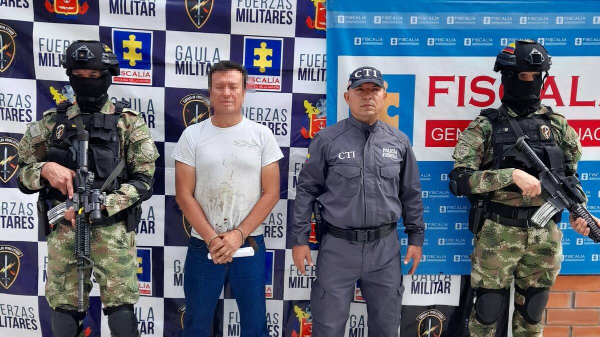 Hombre de 50 años condenado a 398 meses de prisión, fue capturado en el Huila