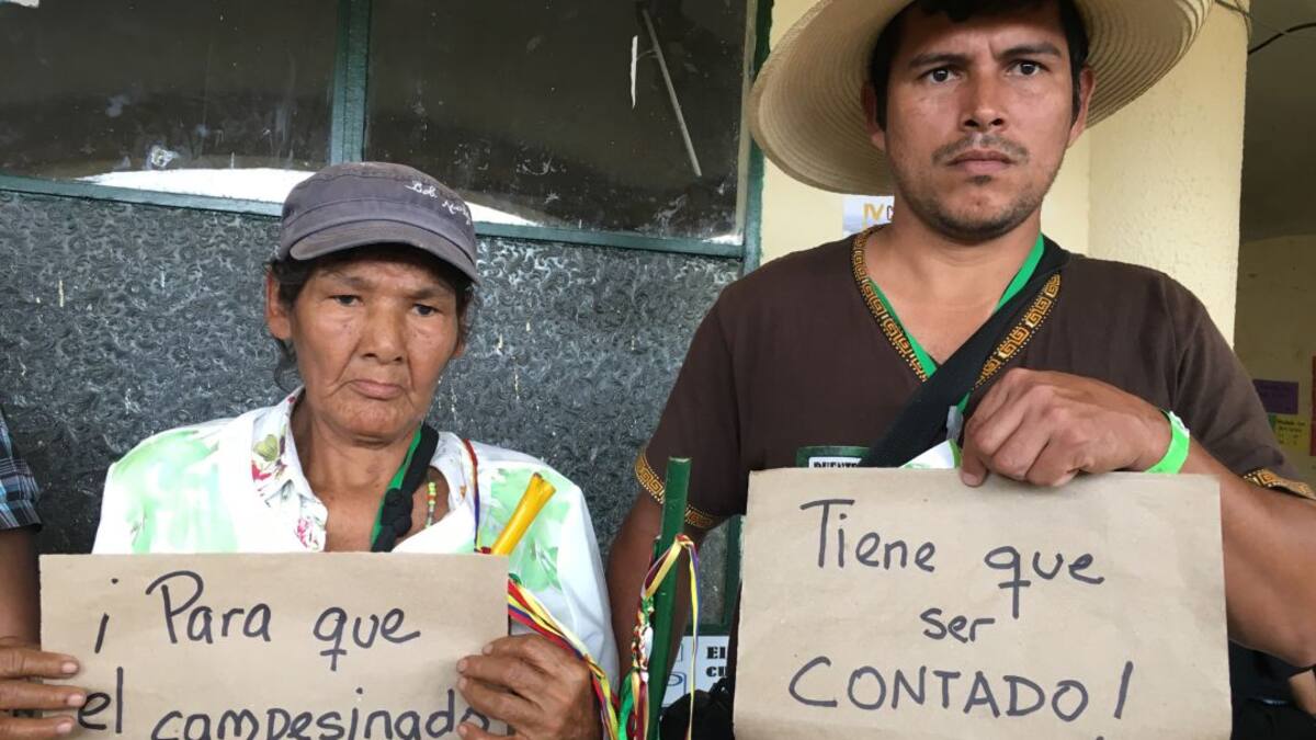Con encuesta, Colombia comienza a conocer a sus campesinos