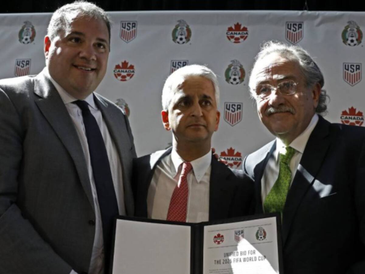 México, Canadá y Estados Unidos organizarán el Mundial de 2026