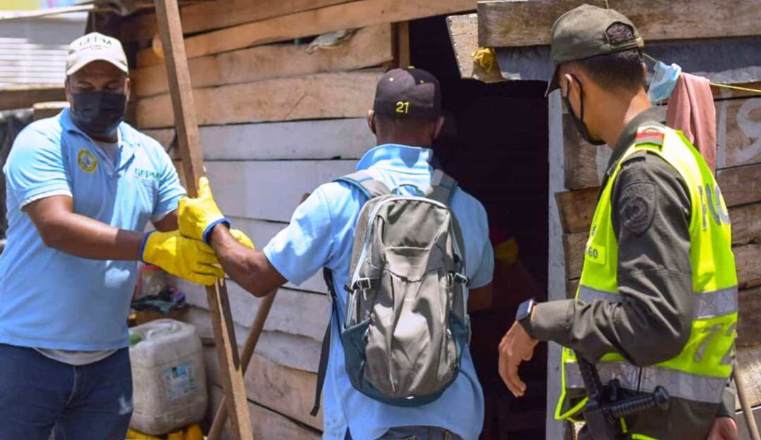 Restitución de espacio público en el barrio Martínez Martelo