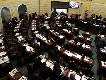 Congreso de la República. Foto: EFE