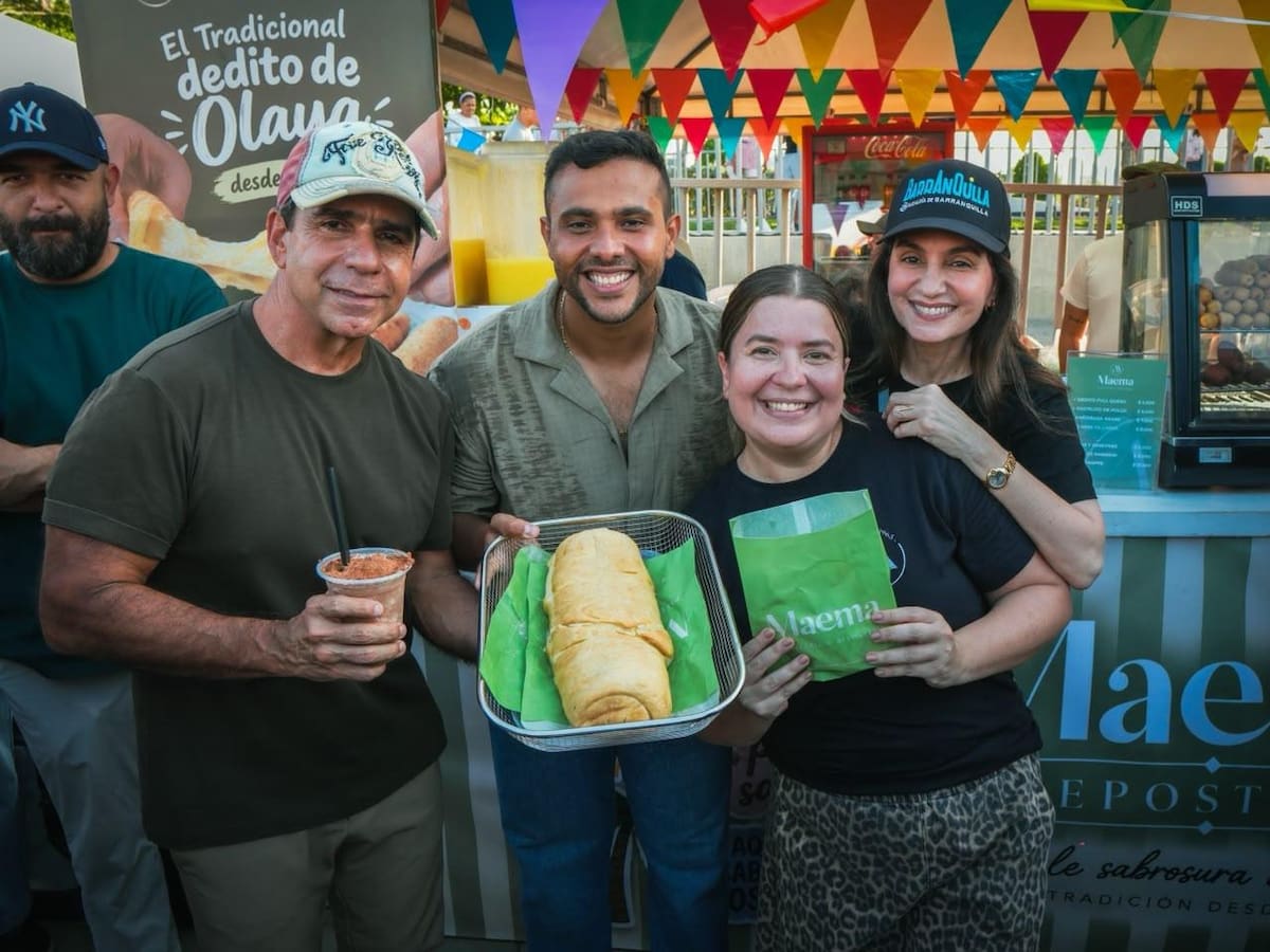 Más de 30 emprendimientos participaron en la segunda edición del Festival del Frito en Barranquilla
