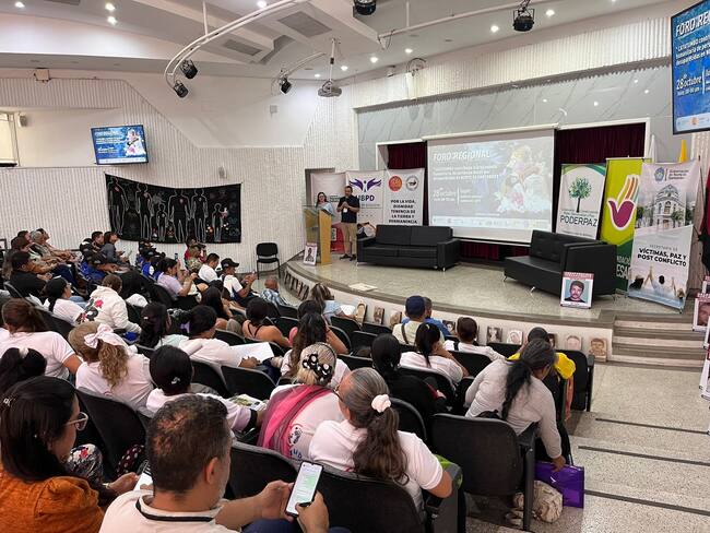 Foro regional: En el Catatumbo se adelanta la búsqueda de personas dadas como desaparecidas. / Foto: Caracol Radio Cúcuta.