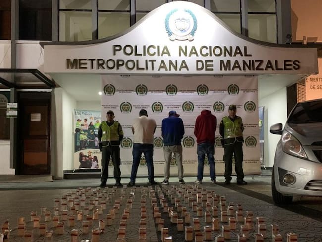Policía de Manizales incautó 202 frascos de Ketamina provenientes de Cali