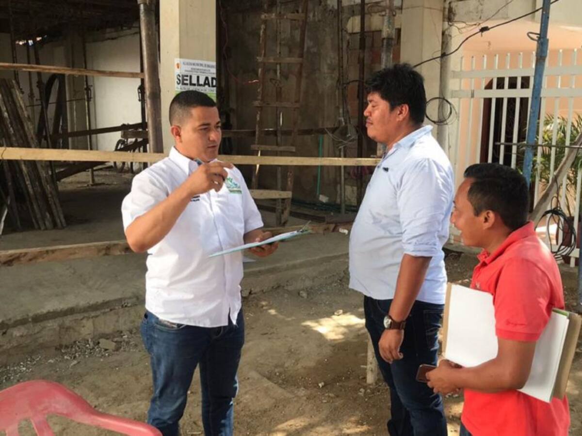 En Magangué, realizan controles urbanísticos a construcciones