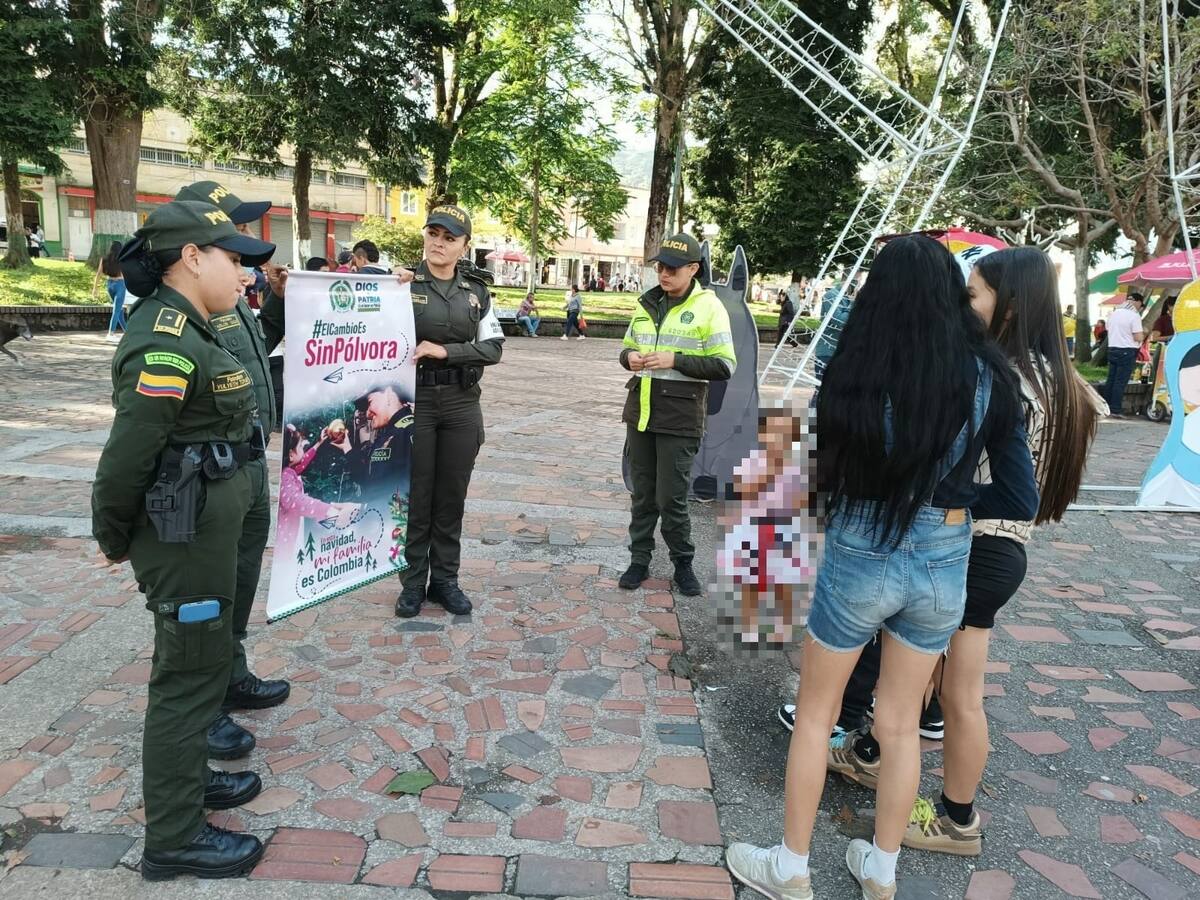 La Policía intensifica campañas contra el uso de la pólvora en el Tolima