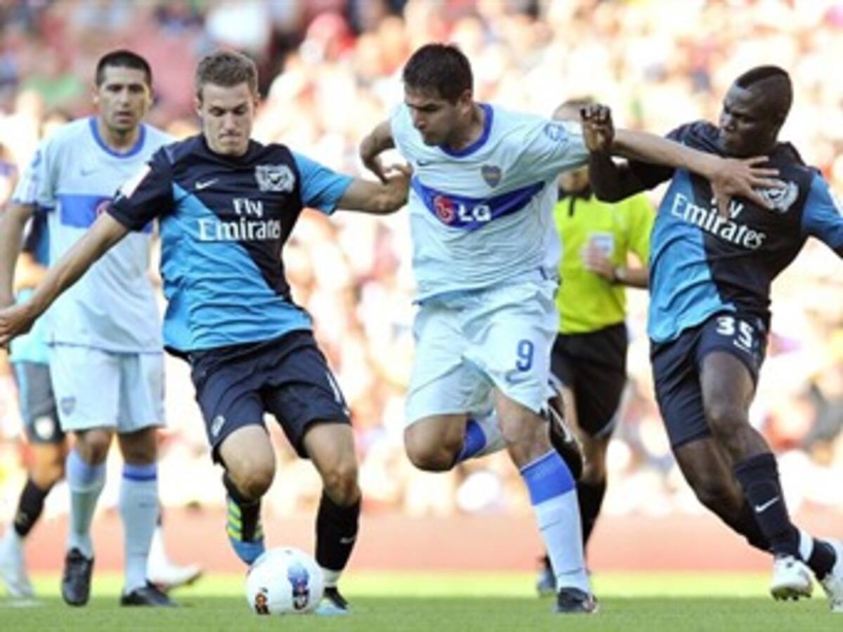 Boca Juniors empató 2-2 con Arsenal en arranque de la Emirates Cup