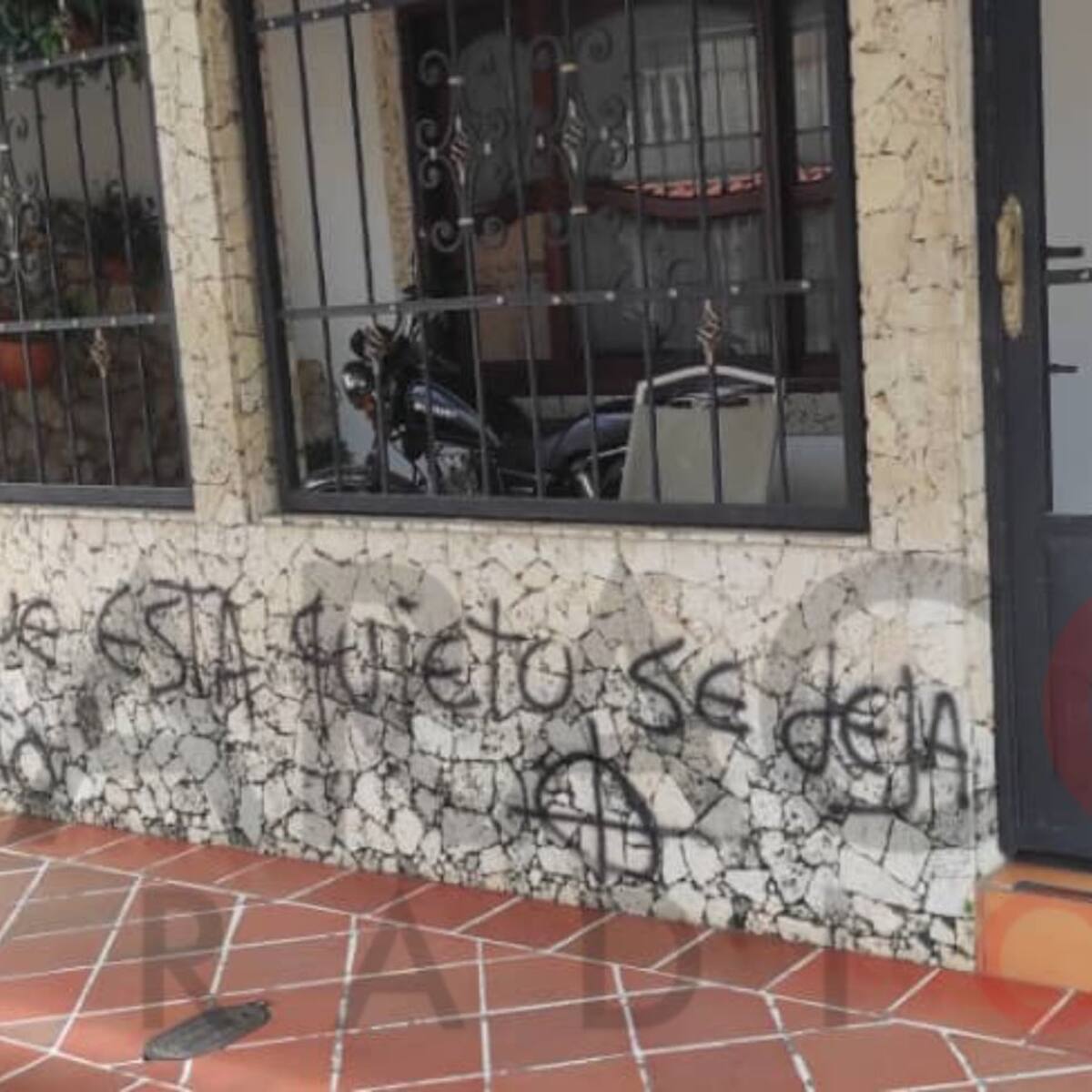 Casas de opositores venezolanos en zona de frontera fueron vandalizadas
