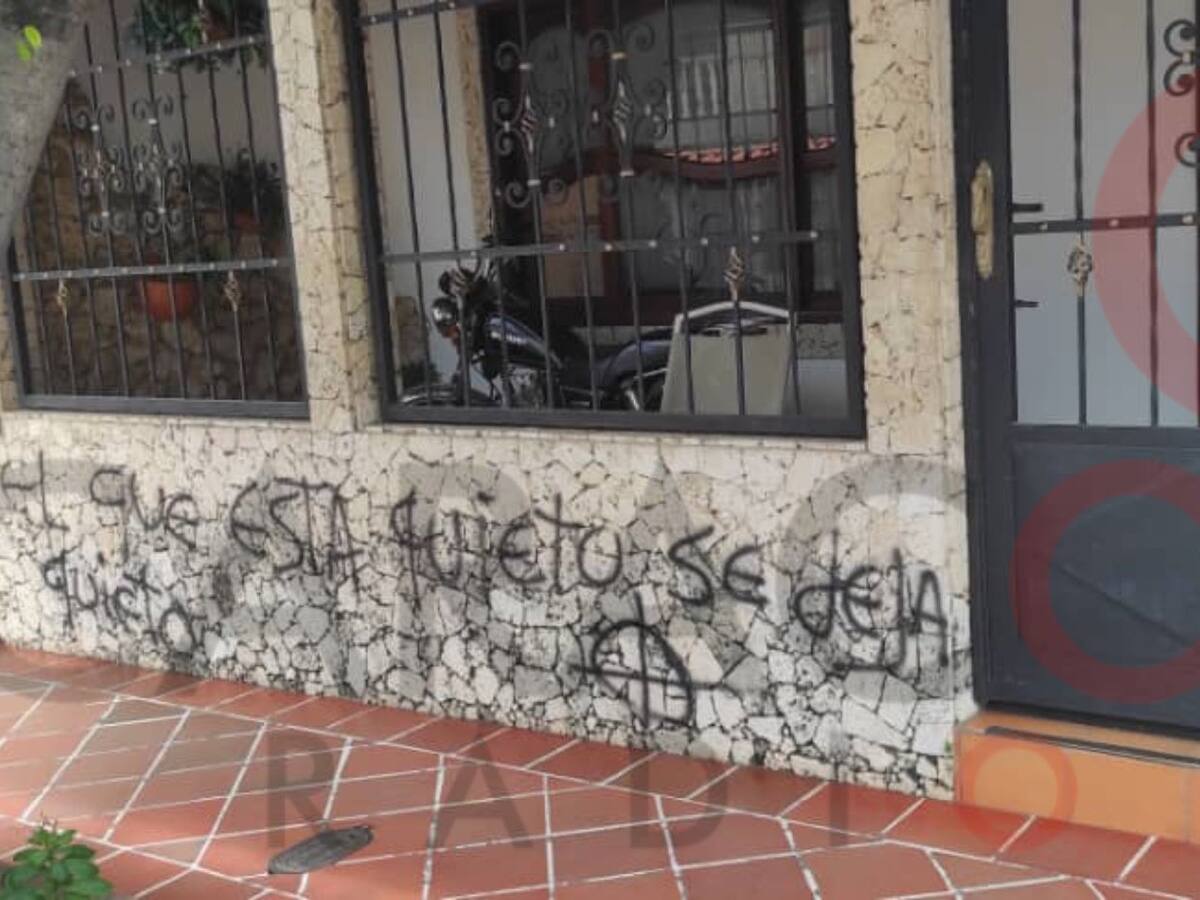 Casas de opositores venezolanos en zona de frontera fueron vandalizadas
