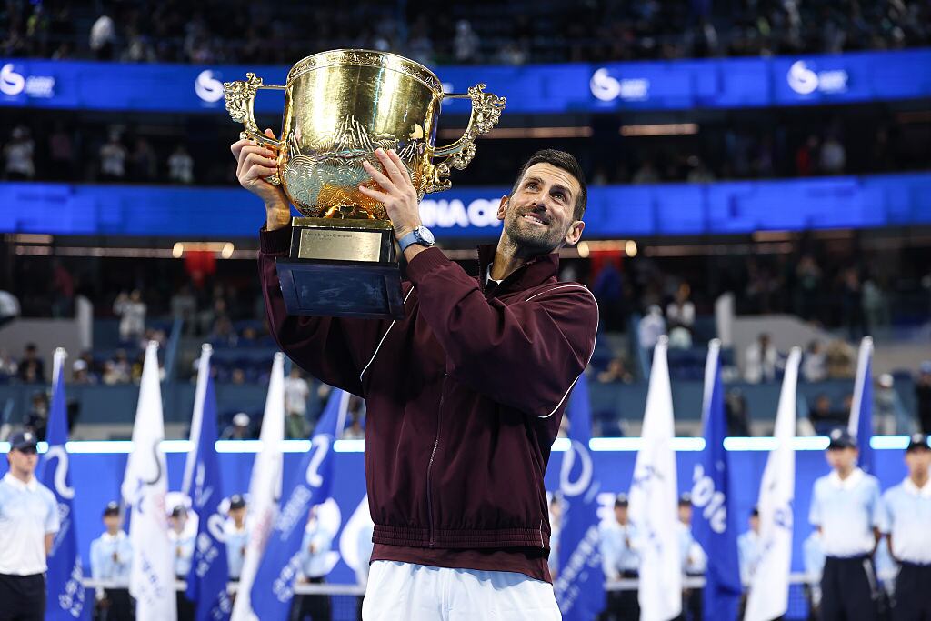 Djokovic gana en Beijing y consigue su primer titulo en 2026 (Photo by Lintao Zhang/Getty Images)