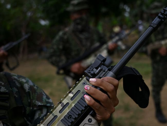 Disidencias de las Farc. Foto: Joaquín Sarmiento / AFP via Getty Images