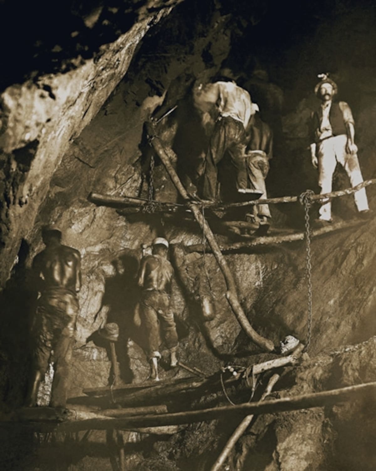 Las fotos no documentan actos de "violencia explícita" contra esclavos pero expresan su opresión, explica Sergio Burgi, curador de la exposición del Museo de Arte Contemporáneo de la USP en asociación con el Instituto Moreira Salles. (Foto: Marc Ferrez/Colección Gilberto Ferrez/Acervo Instituto Moreira Salles).