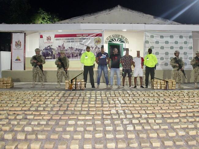 Ejército incautó más de 2.7 toneladas de marihuana en La Guajira