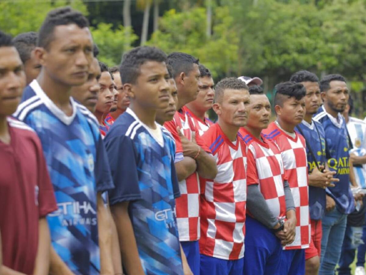 Arrancó octava versión del Torneo Regional de Fútbol por la reconciliación