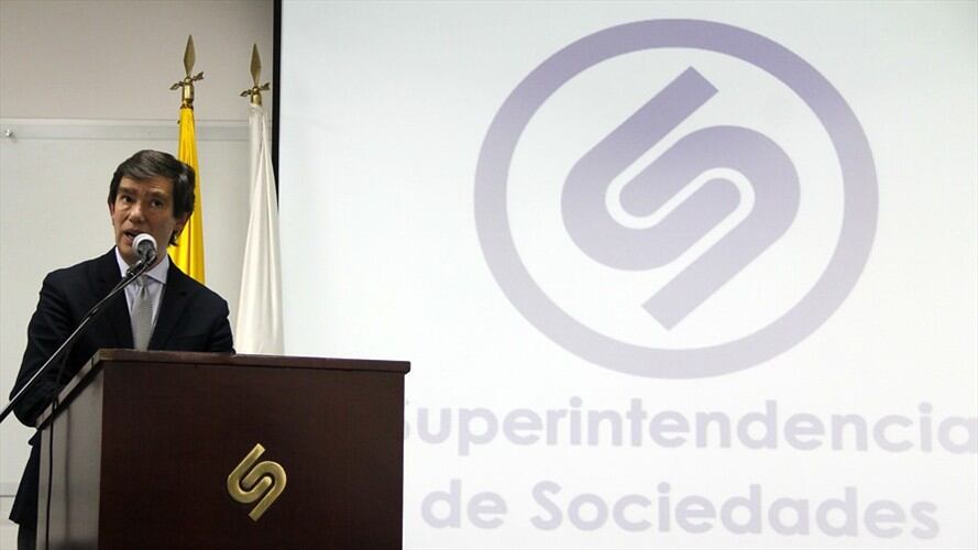 Francisco Reyes Villamizar, superintendente de Sociedades. Foto: Colprensa | Luisa González