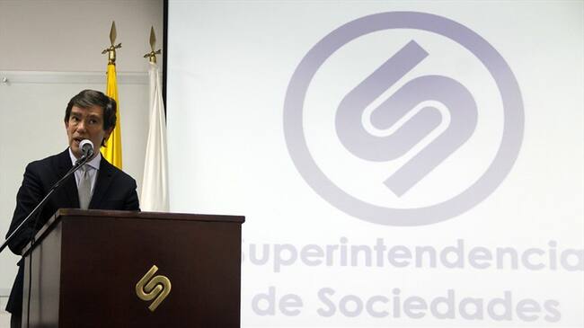 Francisco Reyes Villamizar, superintendente de Sociedades. Foto: Colprensa | Luisa González