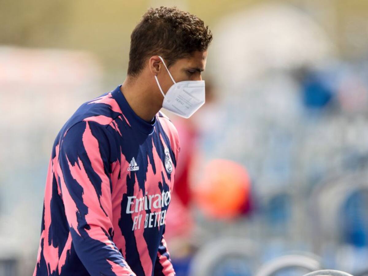 Baja para Real Madrid en Champions: Varane dio positivo al COVID-19