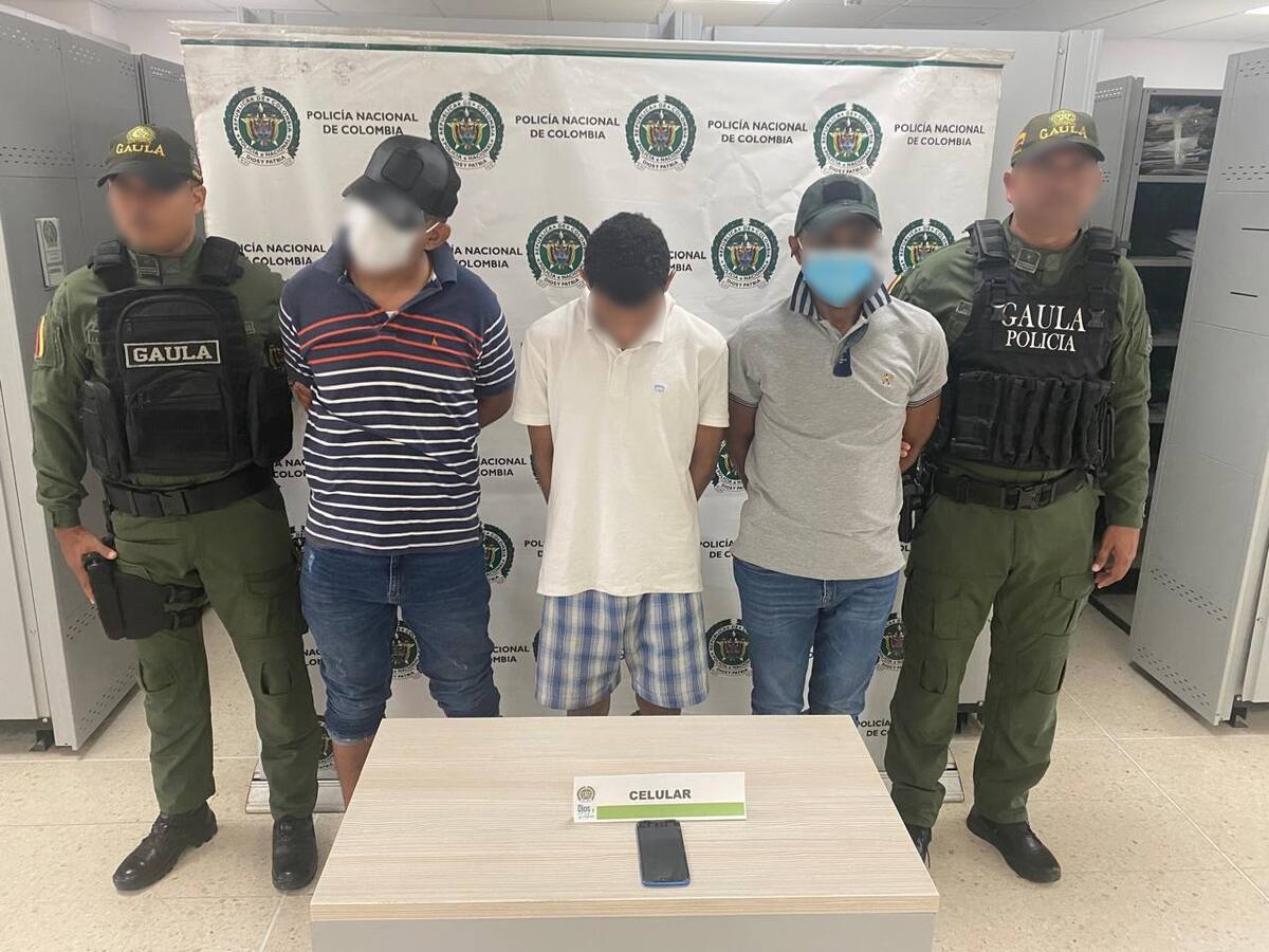 ‘El Jesu’, ‘Juancho’ y ‘David’: capturados por presunta extorsión en Cartagena