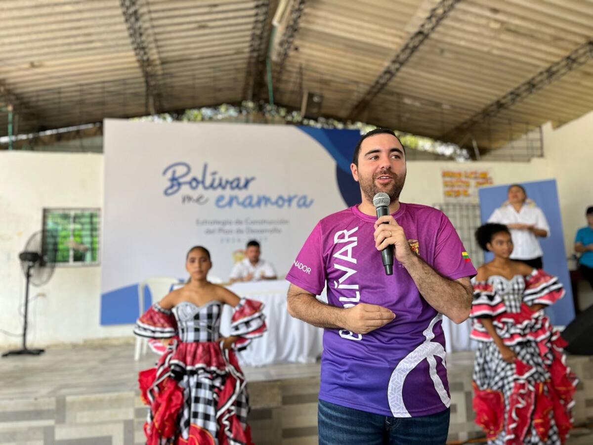 Gobernación de Bolívar inició mesas de trabajo para el Plan de Desarrollo 2024 - 2027