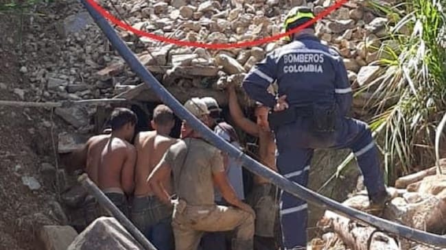 Foto: Enviada desde Bomberos Marmato, Caldas.
