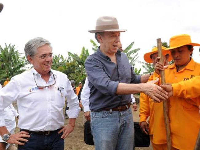 Juan Manuel Santos en Cauca