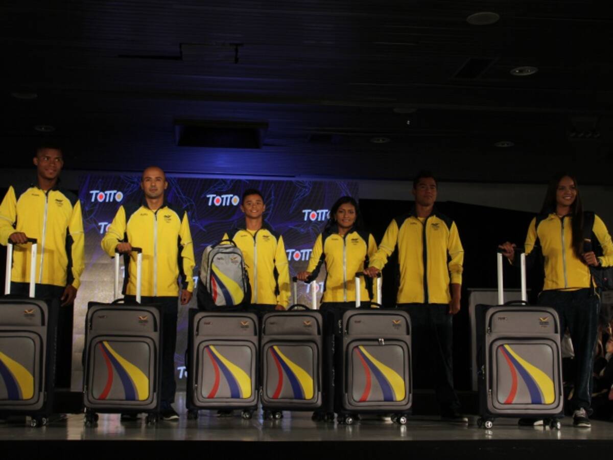 Comité Olímpico presentó la indumentaria de Colombia para Río 2016