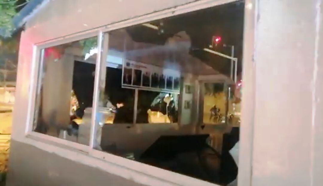 Vándalos atacaron CAI de María Auxiliadora en Cartagena