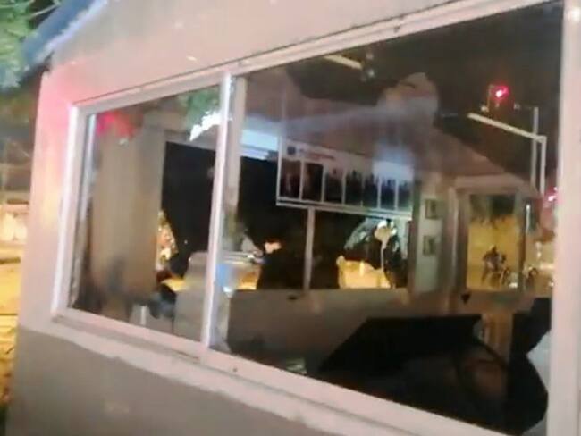 Vándalos atacaron CAI de María Auxiliadora en Cartagena