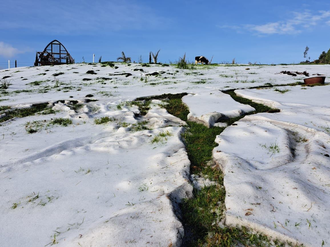 Gachancipá afectada por el invierno.
