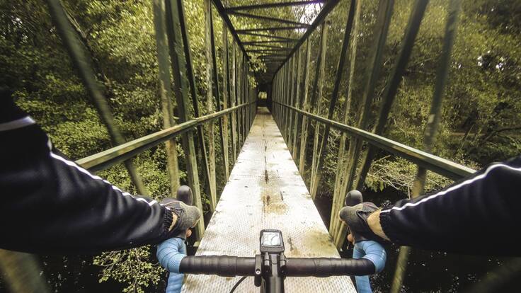 Tres colombianos recorrieron la ruta libertadora en bicicleta