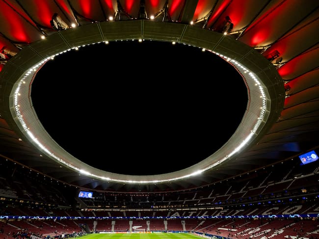 Estadio Metropolitano, casa del Atlético de Madrid. Foto: Getty Images.