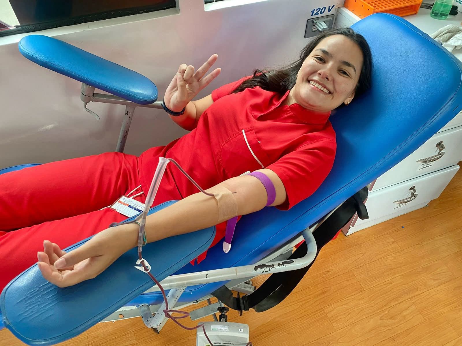 Un déficit del 40% en donantes de grupo O negativo. Foto Hospital de Neiva.