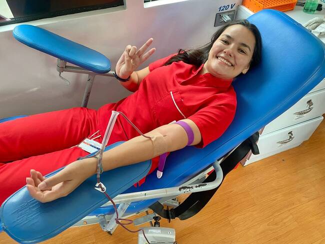 Un déficit del 40% en donantes de grupo O negativo. Foto Hospital de Neiva.