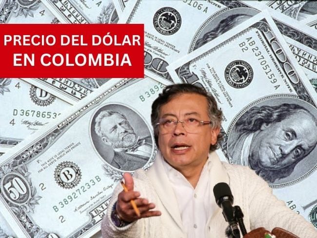 Precio del dólar en Colombia para este jueves 15 de enero Foto: Getty Images y Colprensa