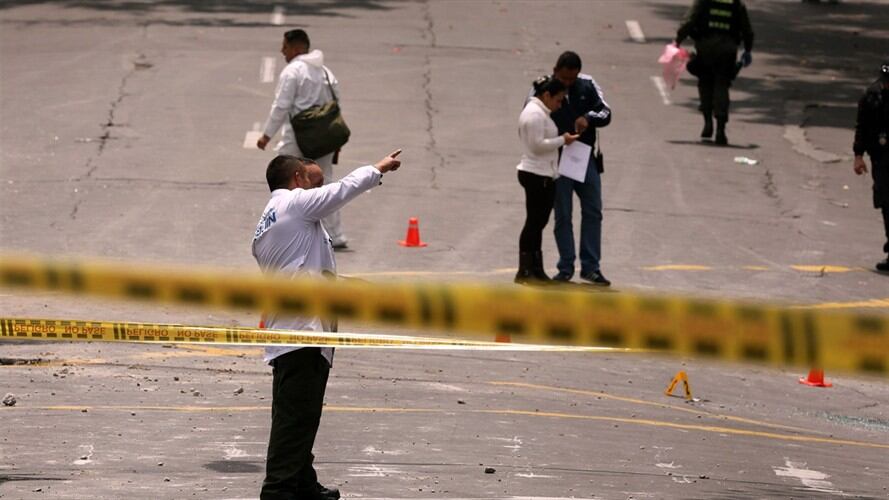 Atentado en La Macarena . Foto: Agencia EFE.