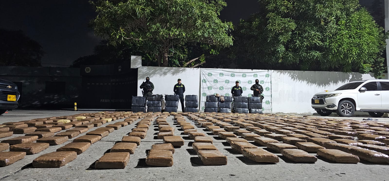 Una tonelada de marihuana incautada en Barranquilla