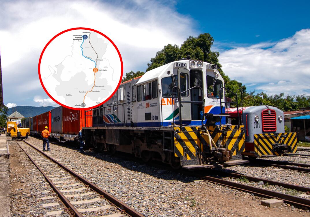 Tres consorcios presentaron oferta para construir el tren La Dorada - Chiriguaná. Cortesía: @ANI_Colombia