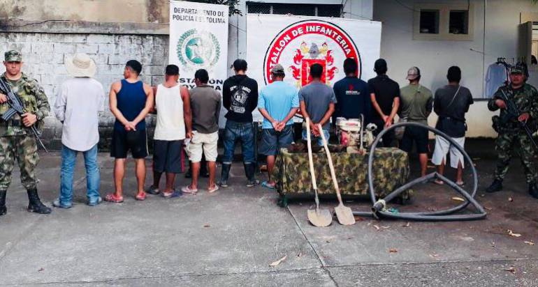 Banda "Los Topos" en Coyaima, Tolima