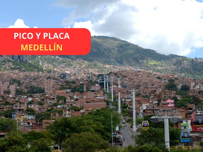 Vista de la ciudad de Medellín, Colombia (Getty Images)