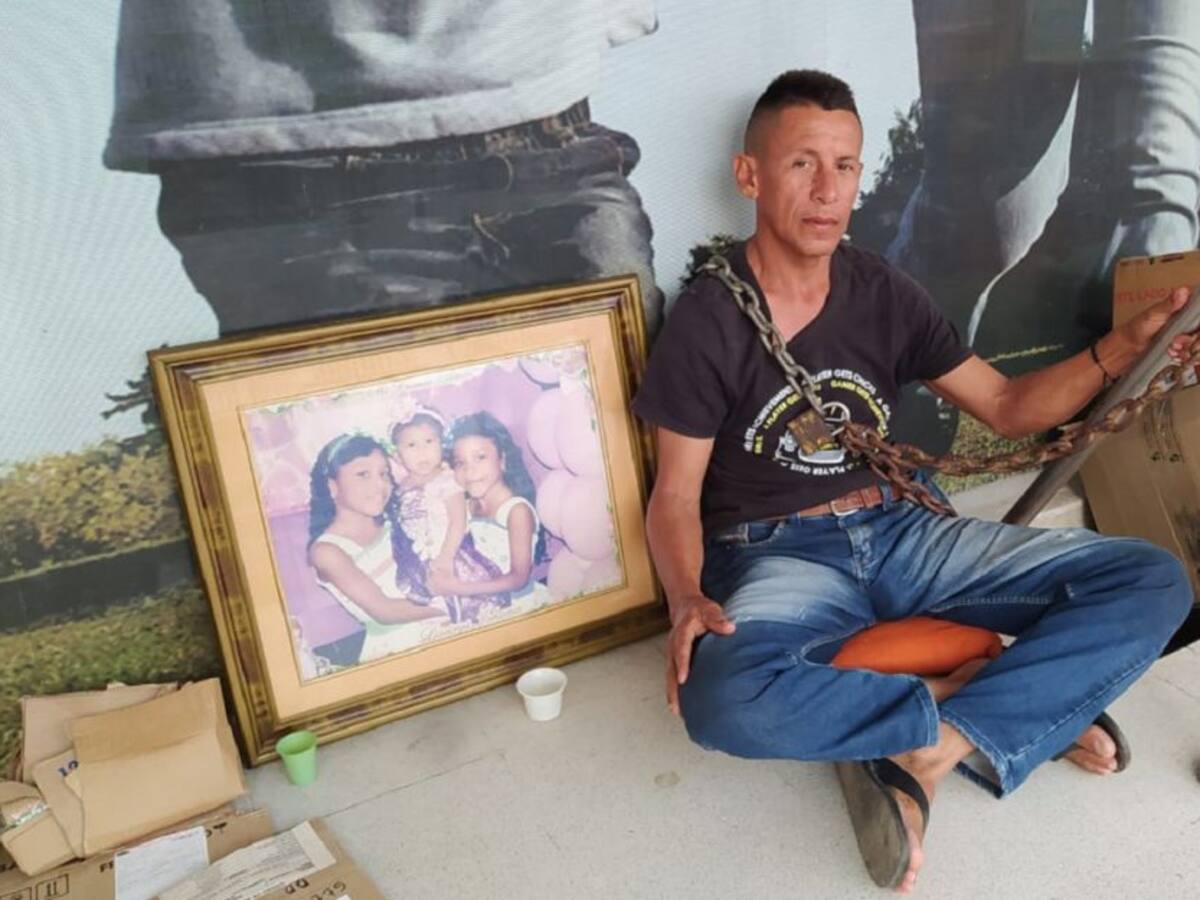 Hombre encadenado reclama millonaria incapacidad a Coomeva en Cartagena