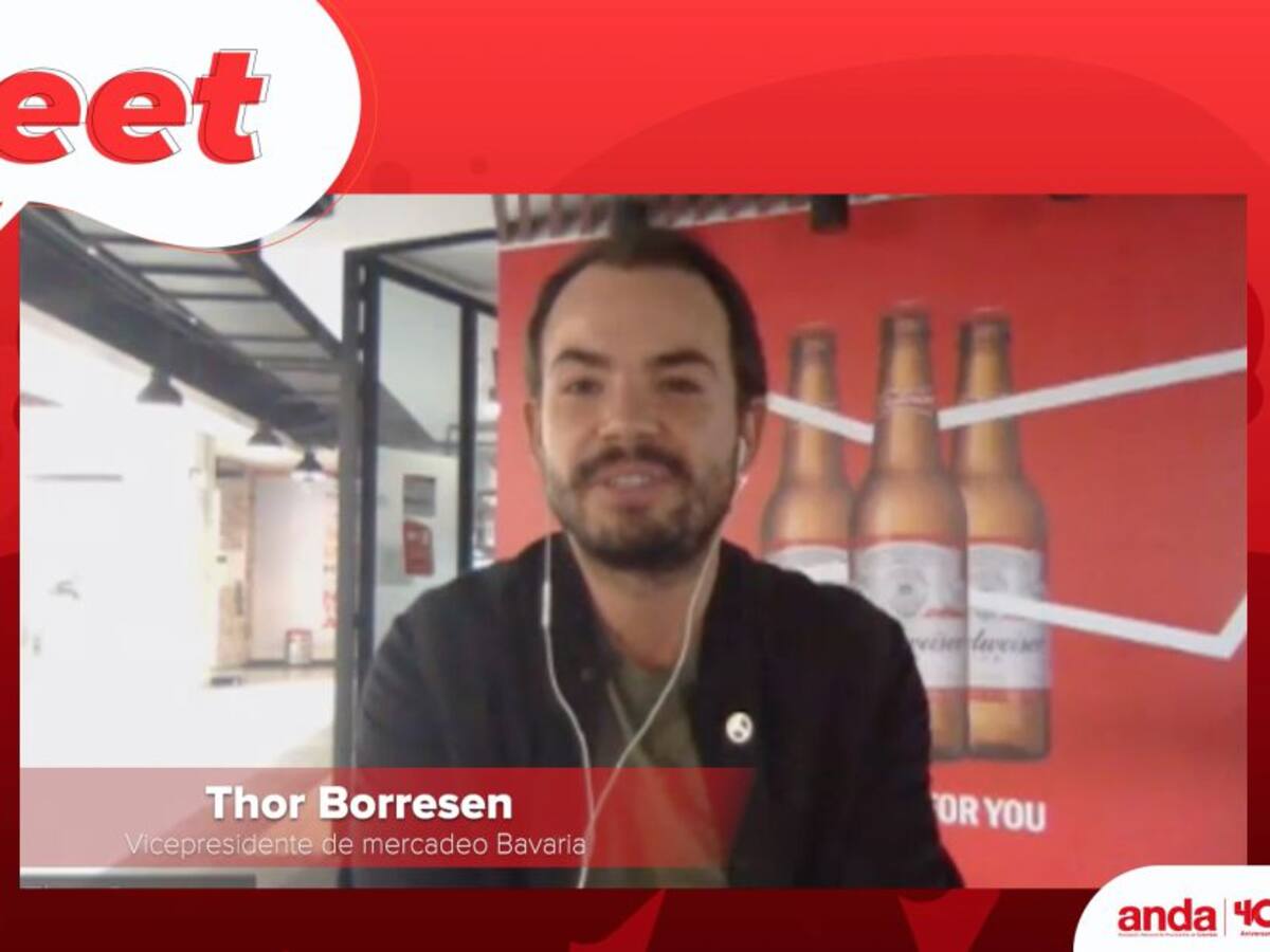 Thor Borresen, Vicepresidente de Mercadeo Bavaria