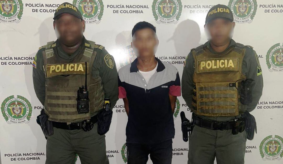 Por este hecho fueron capturados alias ‘Douglas y Kelvin’ en el norte de Cartagena luego de lesionar a esta persona