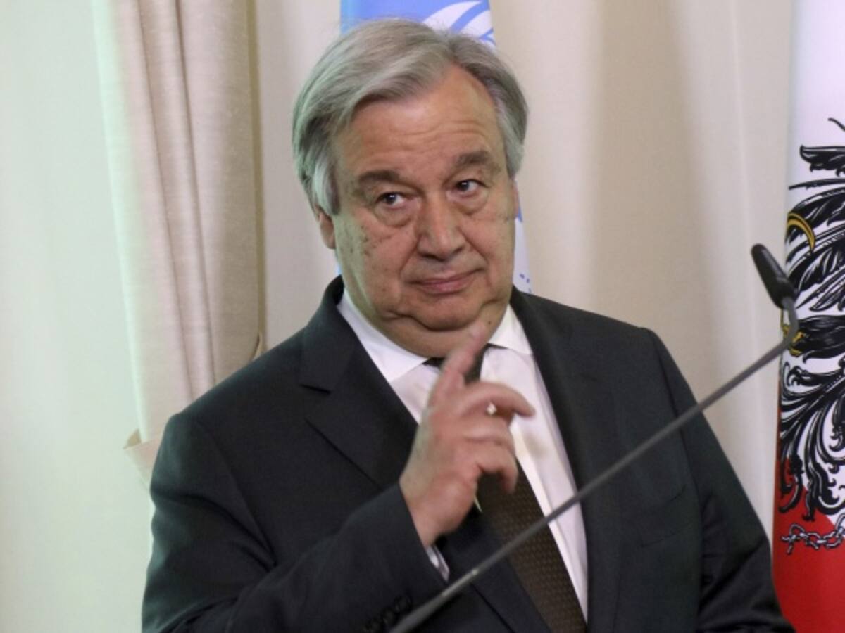 Guterres subraya amenaza del cambio climático de cara a la Asamblea General