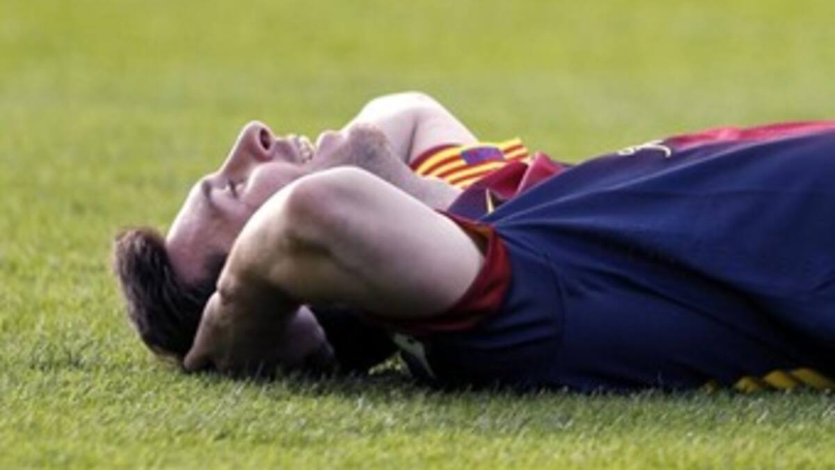 Messi se pierde el partido del fin de semana por la Liga de España