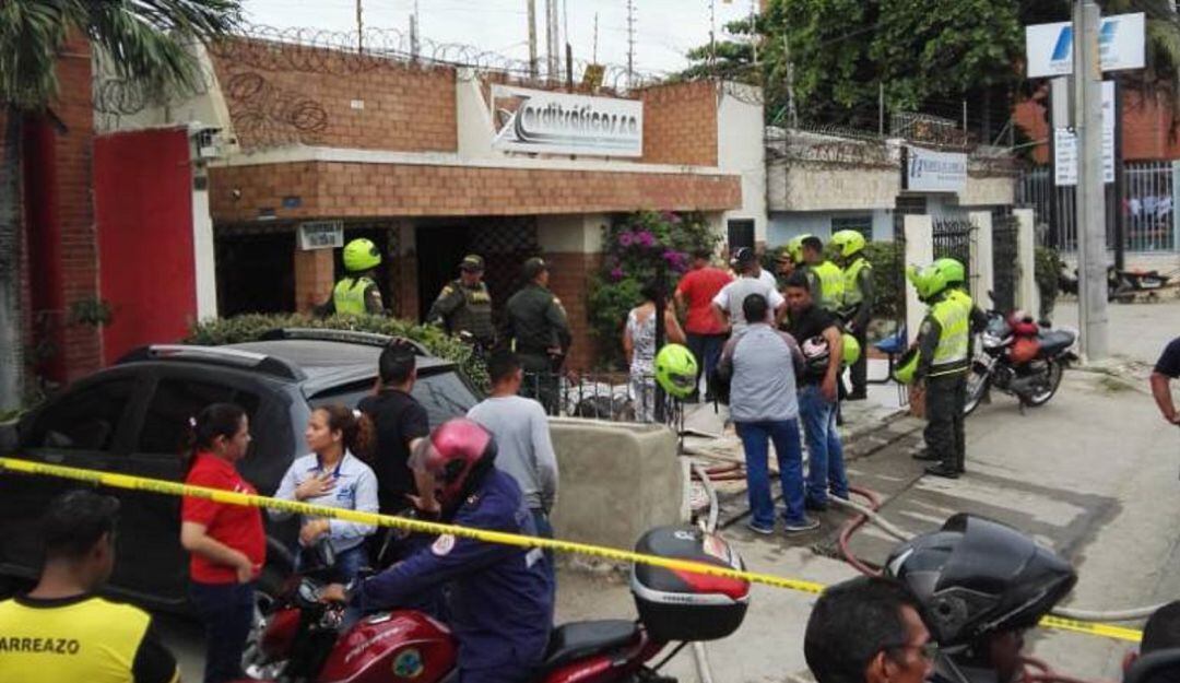 Se trata de un hecho ocurrido el 28 de mayo de 2018 dentro de una empresa de transportes ubicada en el barrio El Bosque